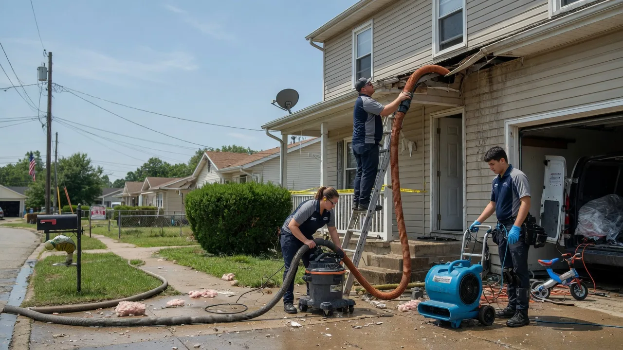 Water Damage Restoration in Sasakwa, OK near me